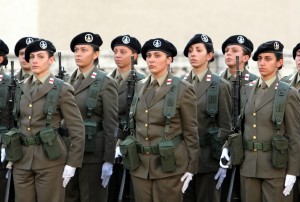 donne esercito