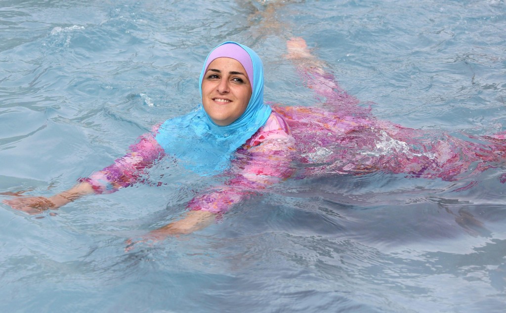 ziyimaoyi Musulmana Donna Nuoto Hijab Conservatore Costume Da Bagno Surf Abiti Islamici Arabi Costume Da Bagno Burqini 