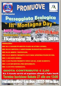 Locandina montagna day  2016