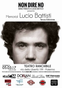 Memorial Lucio Battisti 5 marzo LOCANDINA