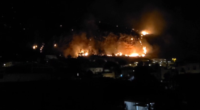 Emergenza caldo e inncendi a Palermo